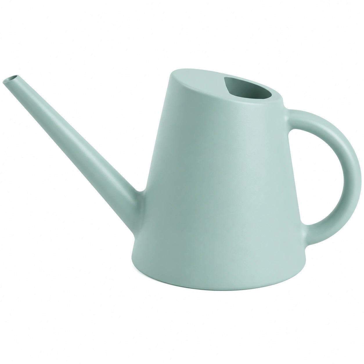 Arrosoir 1.50 L en plastique vert menthe - bec long pour plantes d'intérieur et extérieur